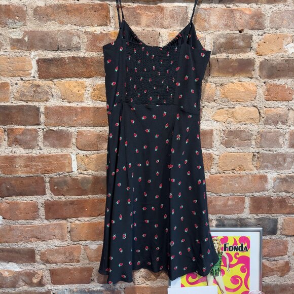 REALISATION PAR INEZ BLACK STRAWBERRY DRESS - Picture 8 of 8